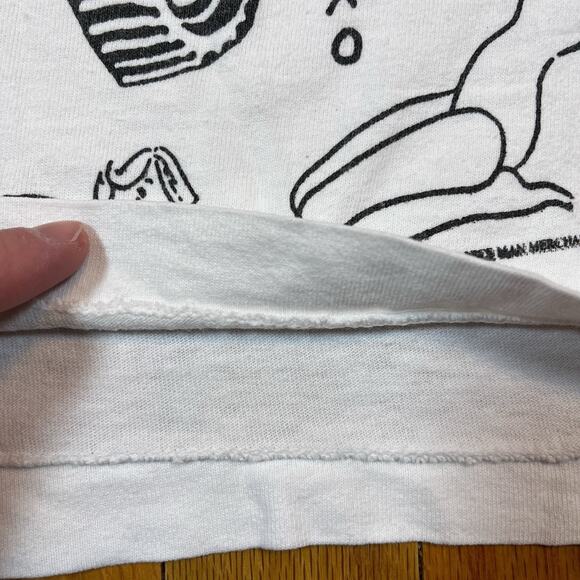 Vintage 90s SCHWING Single Stitch T-Shirt Large Fruit Of Loom USA Waynes World - Picture 5 of 13